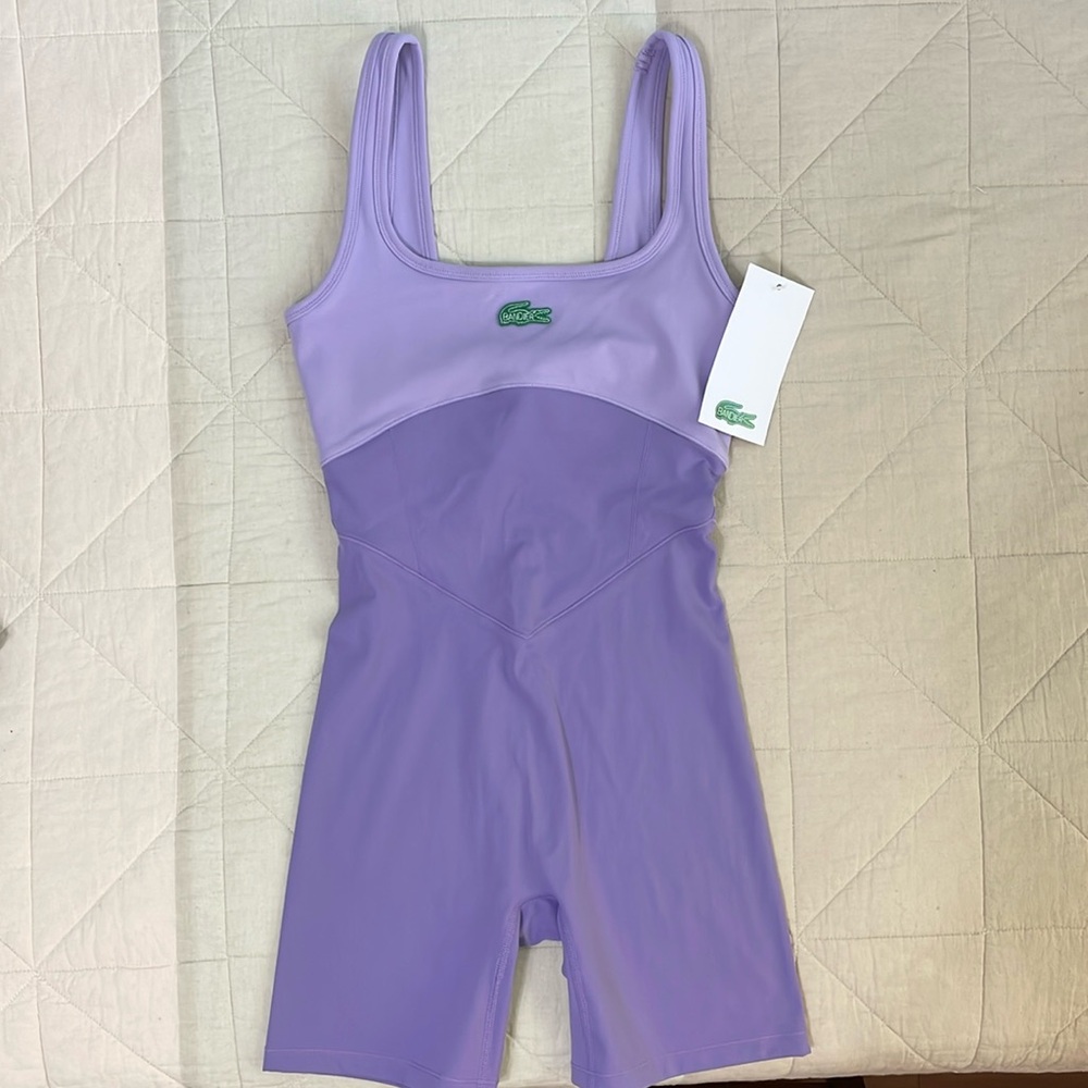 Lacoste Purple Jumpsuit